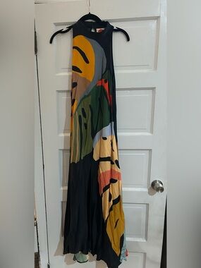 farm rio amazonia forest maxi dress Farm Rio Amazonia Forest Maxi Dress - Multi